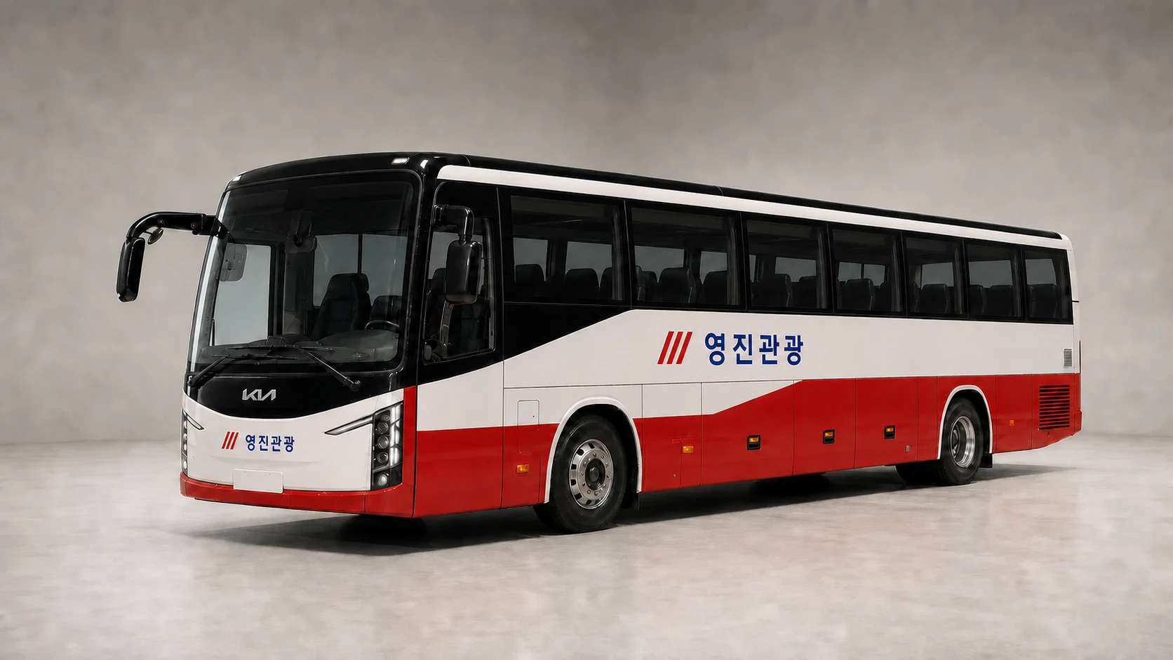 영진관광 통근 및 친환경 차량